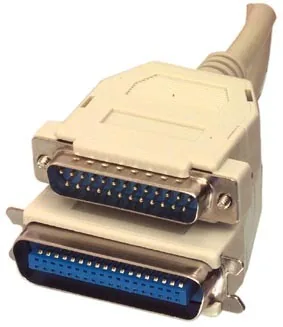 Spausdintuvo kabelis DB25 kištukas - CENTRONIC kištukas 3 m