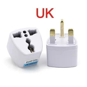 UK į EU / US / UK / AU elektros lizdo perėjimas "Išvažiuoju į