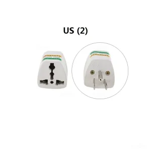 US į EU / US / UK / AU elektros lizdo perėjimas "Išvažiuoju į