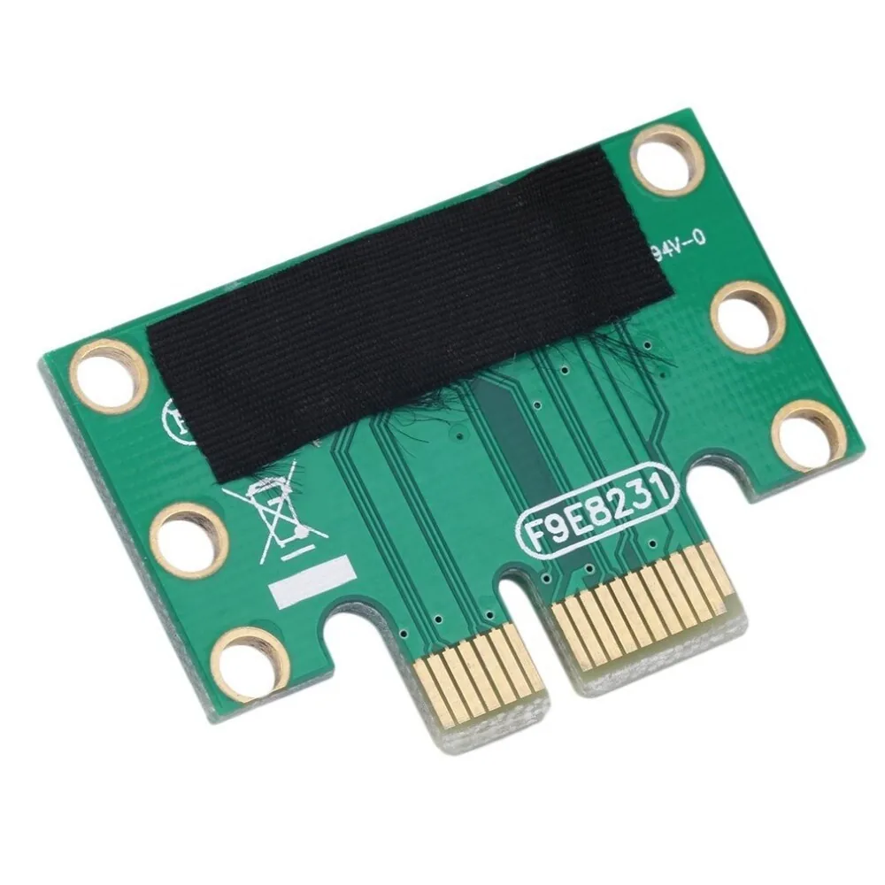 PCI Express 90º plokštė "Blue edition" (PCI-E, 1X)