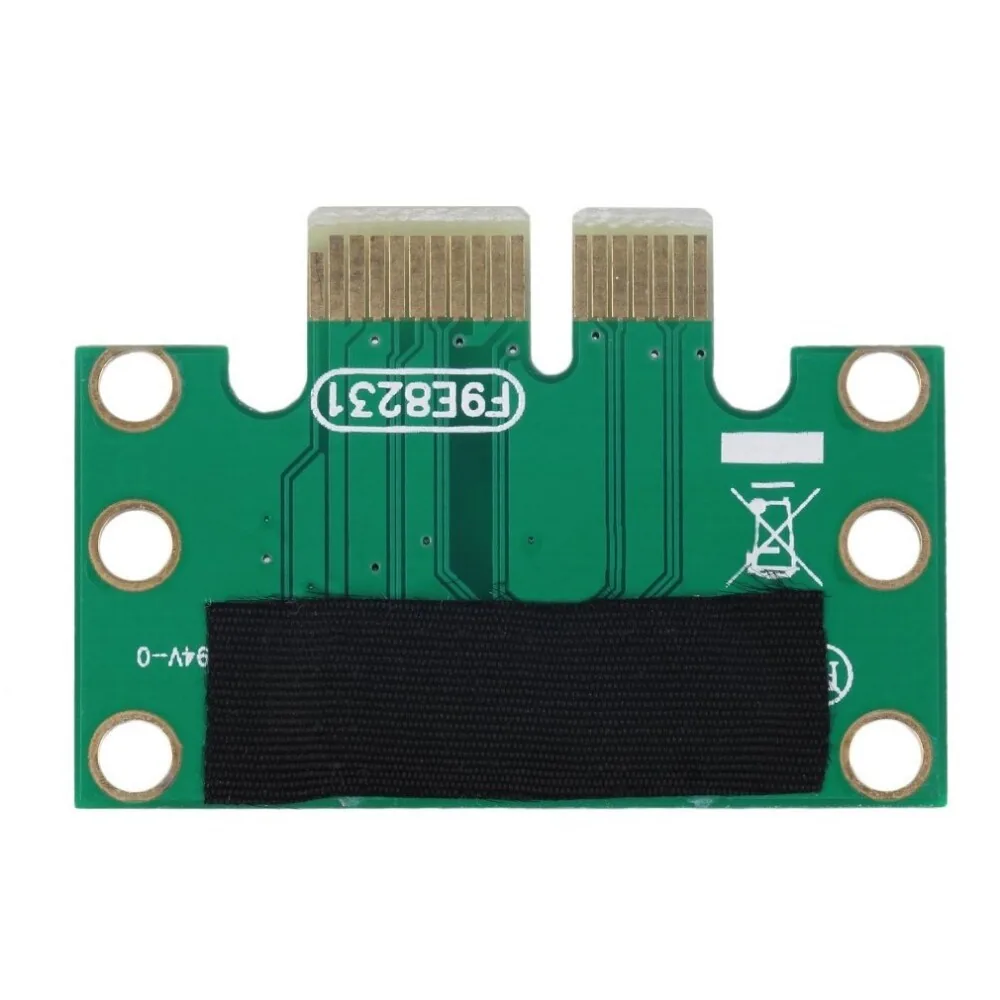 PCI Express 90º plokštė "Blue edition" (PCI-E, 1X)