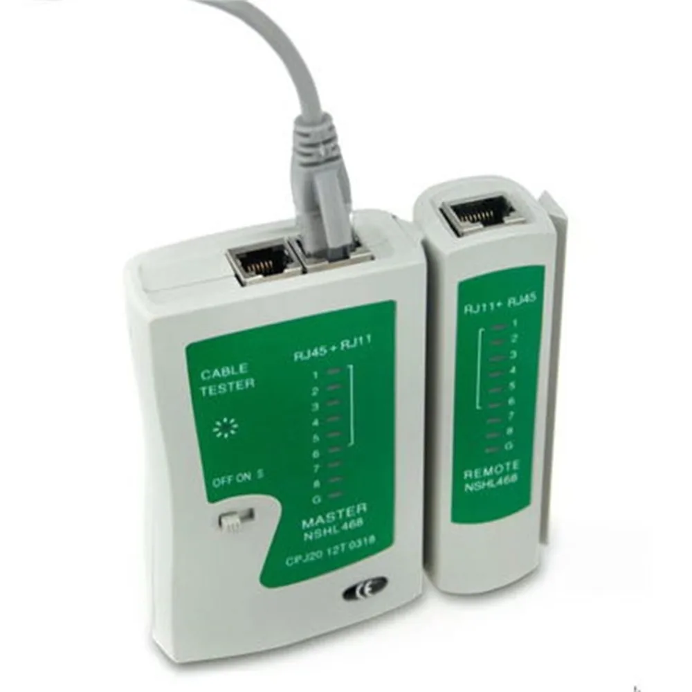 RJ45 Tinklo kabelių matuoklis "Tikras meistras"