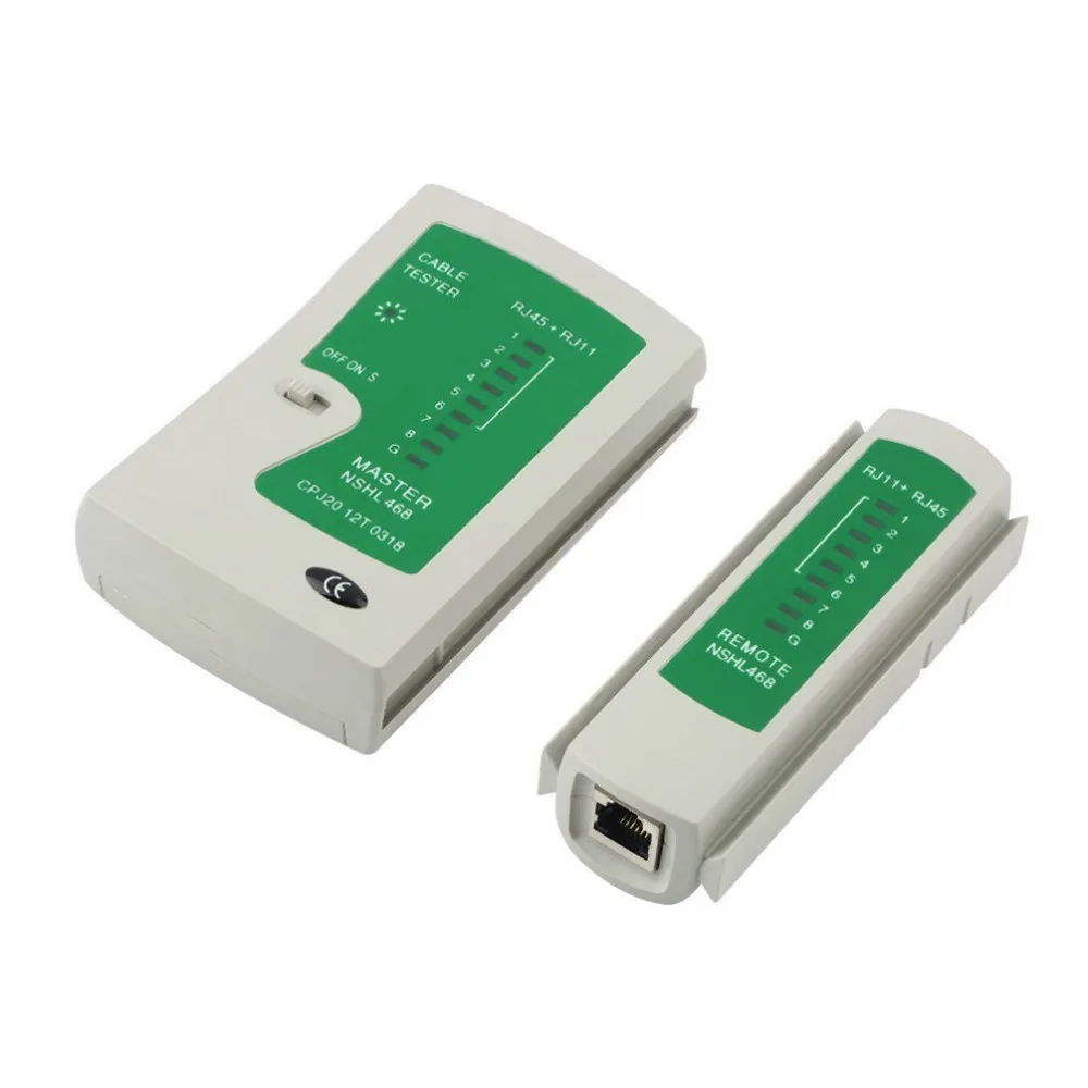 RJ45 Tinklo kabelių matuoklis "Tikras meistras"