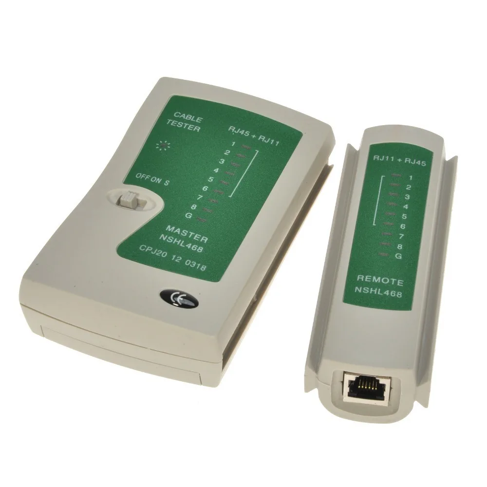 RJ45 Tinklo kabelių matuoklis "Tikras meistras"