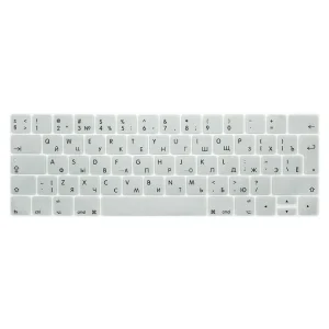 EU Russian Macbook pro 13-15" apsauginė klaviatūros plėvelė